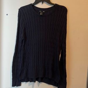 H&M Basic Navy Sweater